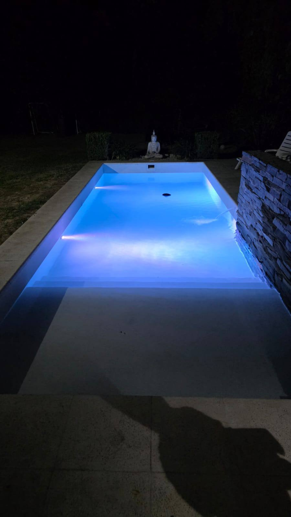 Pileta con jacuzzi